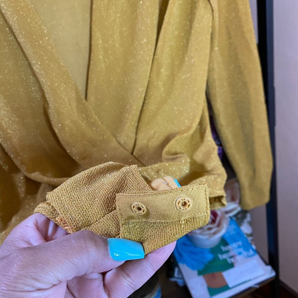 Kit+Sky Bodysuit Color Mustard - Picture 5 of 6